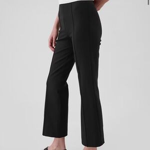 GAP black small tall high waisted kick pants